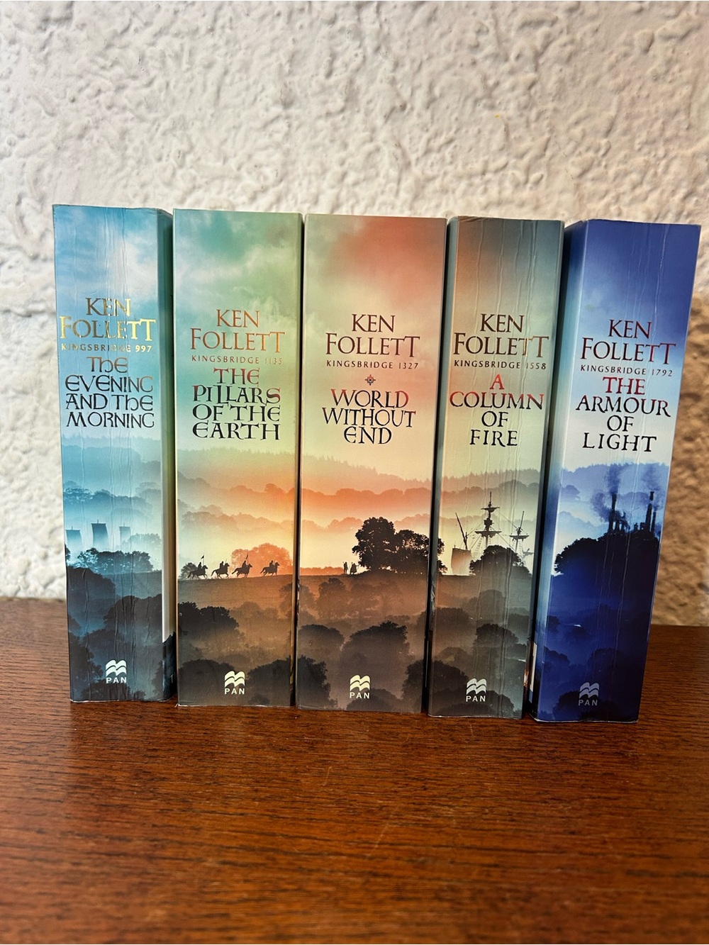 Ken Follett Kingsbridge Series 5 Book Set